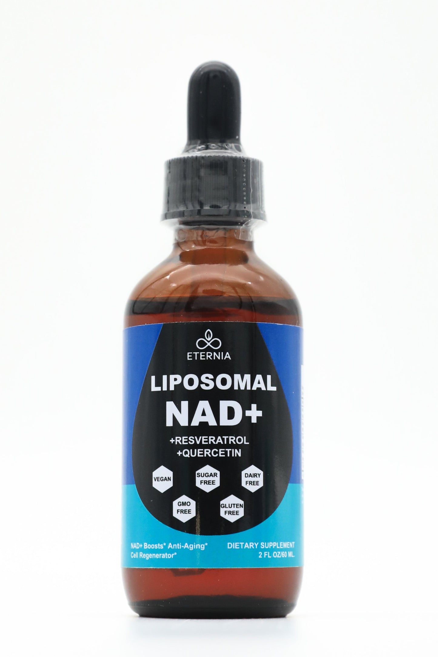 Eternia Liposomal Liquid NAD+ with Resveratrol & Quercetin