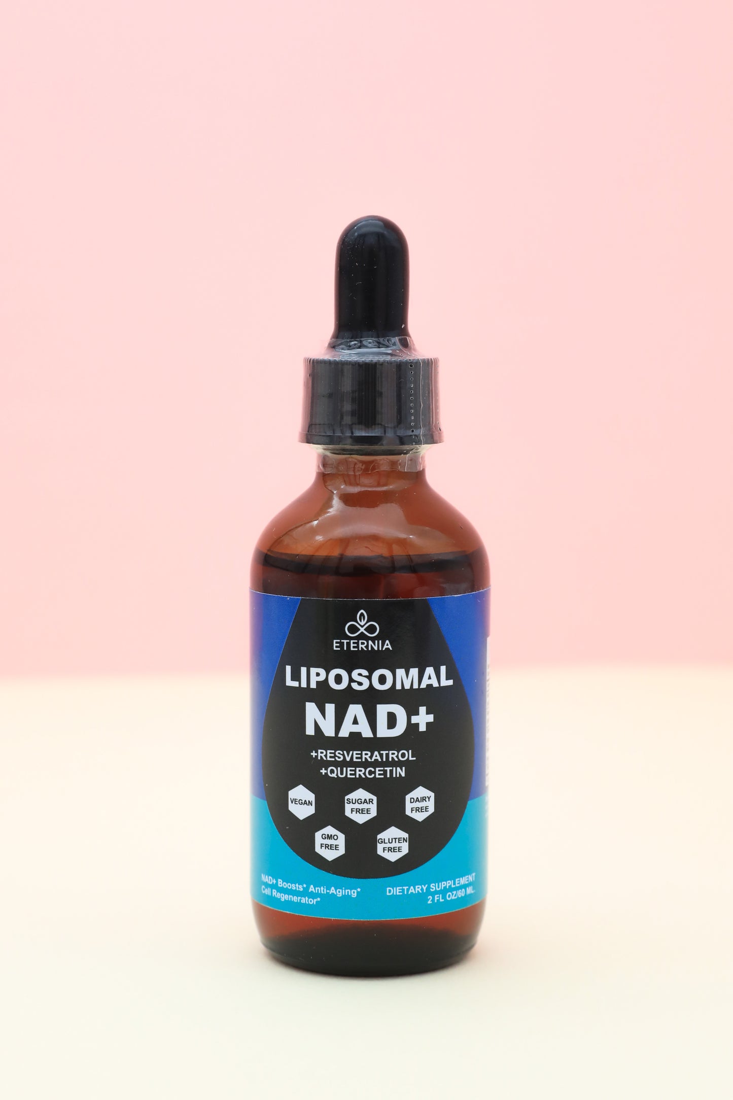 Eternia Liposomal Liquid NAD+ with Resveratrol & Quercetin
