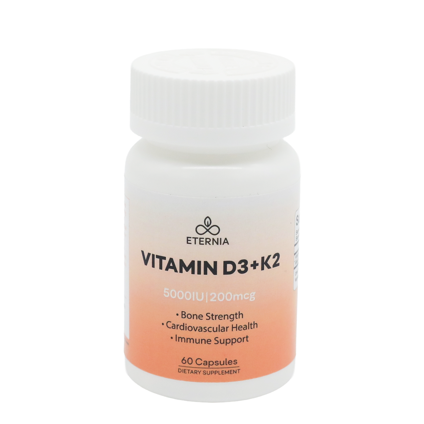 Eternia Vitamin D3 + K2 (5000 IU / 200 mcg)
